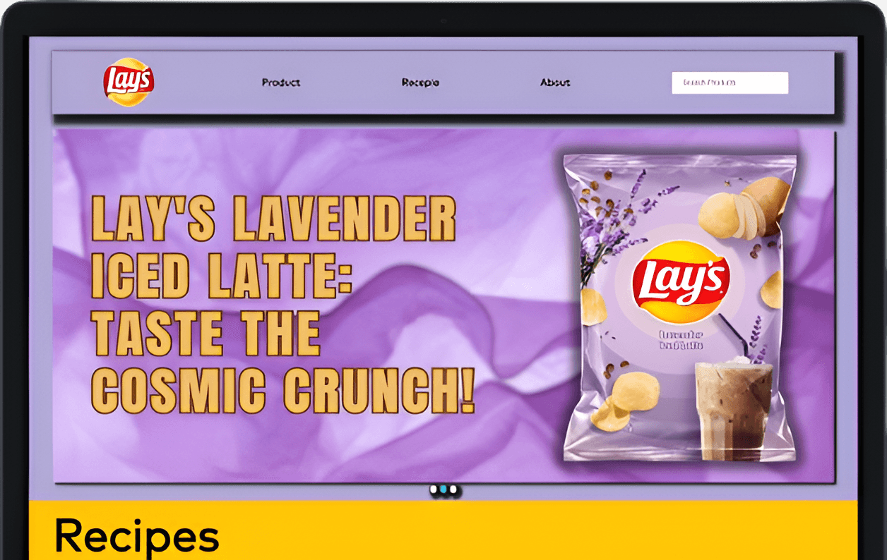 LAY'S Interactive Landing Page